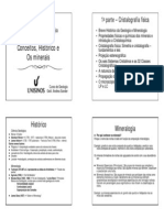 aula 2 - minerais e cristaloquímica