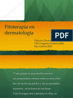 Fitoterapia en Dermatologia