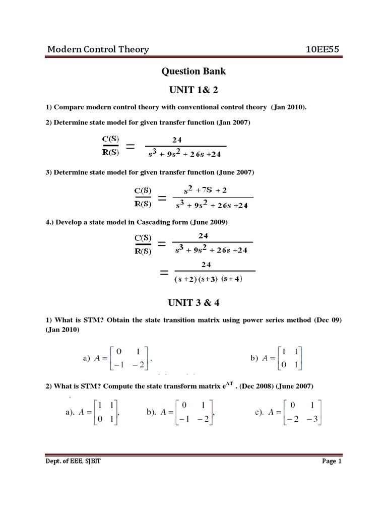 Examples of control theory image