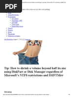 Download Tip_ How to Shrink a Volume Using DiskPart_vGOOD by js9999 SN168169144 doc pdf