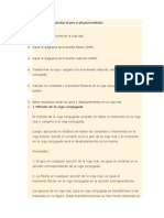 Procedimiento para Calcular El Giro y Desplazamiento