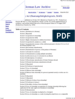 German Law Archive: Nationality Act (Staatsangehörigkeitsgesetz, Stag)