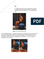 Swiss Ball Exercises