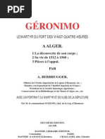 Geronimo-Le Martyr Du Fort Des Vingt-quatre-heures -1859
