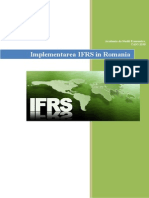 Cercetare Privind Implementarea IFRS in Romania