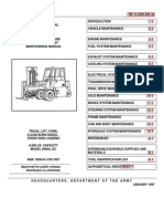 TM 10-3930-669-34 Forklift Truck 6K Drexel MDL R60SL-DC Part 1