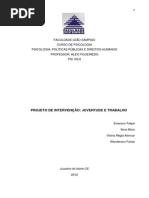 Projeto - Juventude e Trabalho
