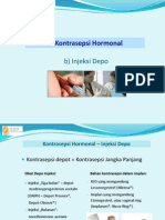 XVI Kontrasepsi Hormonal ( Injeksi, Implant, Patch, Vaginal Ring, AKDR)