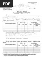 ITL 101-Proces Verbal de Constatare a Insolvabilitatii