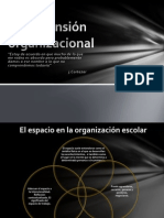 La dimención organizacional