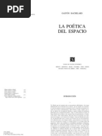 Bachelard Gaston La Poetica Del Espacio