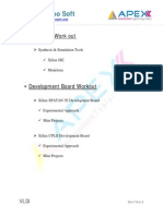 VLSI Development Table PDF