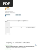 CA, Drivers Licence Renewal Confirmation.