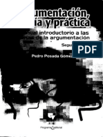 Mez, Pedro. (2010) - ArgumentaciÃ N, Teorã A y Prã¡ctica. Manual Introductorio A Las Teorã As de La Argumentaciã N, Universidad Del Valle, Colombia.