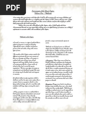 Enviroments of the Great Empire 2