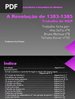 A REVOLUÇÃO DE 1383-1385