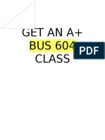 Get An A+ Bus 604 Class