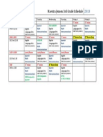 Tentative Schedule 8302013