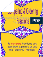 Comparing & Ordering Fractions