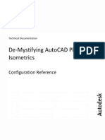 AutoCAD Plant 3D Configuraciones de Isometrics