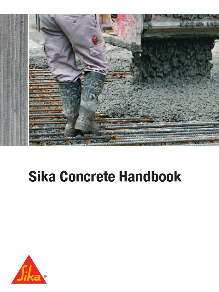 Sika Concrete Handbook 2012 PDF Construction Aggregate Concrete