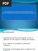 Recruitment Selection Process Methods & Steps