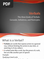 Verbals Lesson Plan