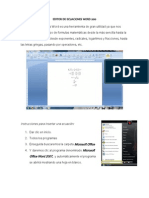 Manual de Editor de Ecuaciones