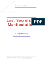 Lost Secrets of Manifestation: by Song Chengxiang