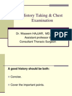 4-History Taking & Chest Examination