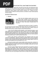 Alat Musik Tradisional Nusantara Lengkap 33 Propinsi