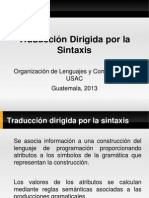 09-Traduccion Dirigida Por La Sintaxis