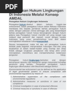 Download Penegakan Hukum Lingkungan Di Indonesia Melalui Konsep AMDAL by Ucca Arfajrin Wicitra Putri SN168296859 doc pdf