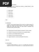 LIGAÇÕES QUÍMICAS