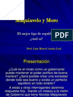 Maquiavelo y Moro Clase 4