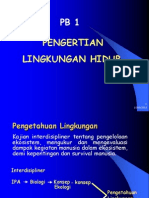 Pb 1 Pengertian Lingkungan Hidup