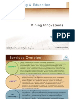 Consulting & Education: Mining Innovations Mining Innovations