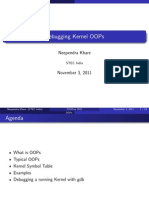 Debugging Kernel OOPs FUDCon2011