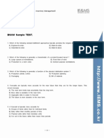 APICS BSCM Sample Test