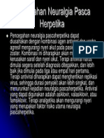 Pencegahan Neuralgia Pasca Herpetika