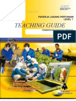 NATC Pekerja Ladang Pertanian Level 1 Teaching Guide Pembersihan Kawasan Semaian