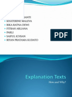 Explanation Texts PP