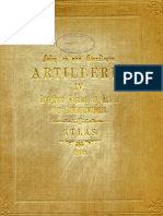 Atlas Van XX Platen Behoorende Bij de Handleiding Tot de Kennis Der Artillerie. 1903