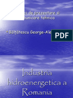 Industria Hidroenergetica a Romaniei