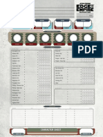 Edge of The Empire Character Sheet