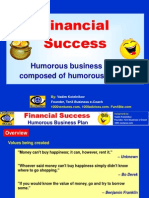 Financial Success: Humorous Business Plan Composed of Humorous Quotes