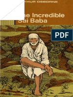 The Incredible Sai Baba by Arthur Osborne