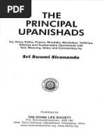 The Principal Upanishads 2012 Edition By Swami Sivananda Brahman Upanishads
