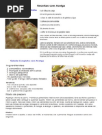 Receitas Com Acelga
