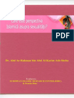 PERSPECTIVA ISLAMICĂ ASUPRA SEXUALITĂŢII